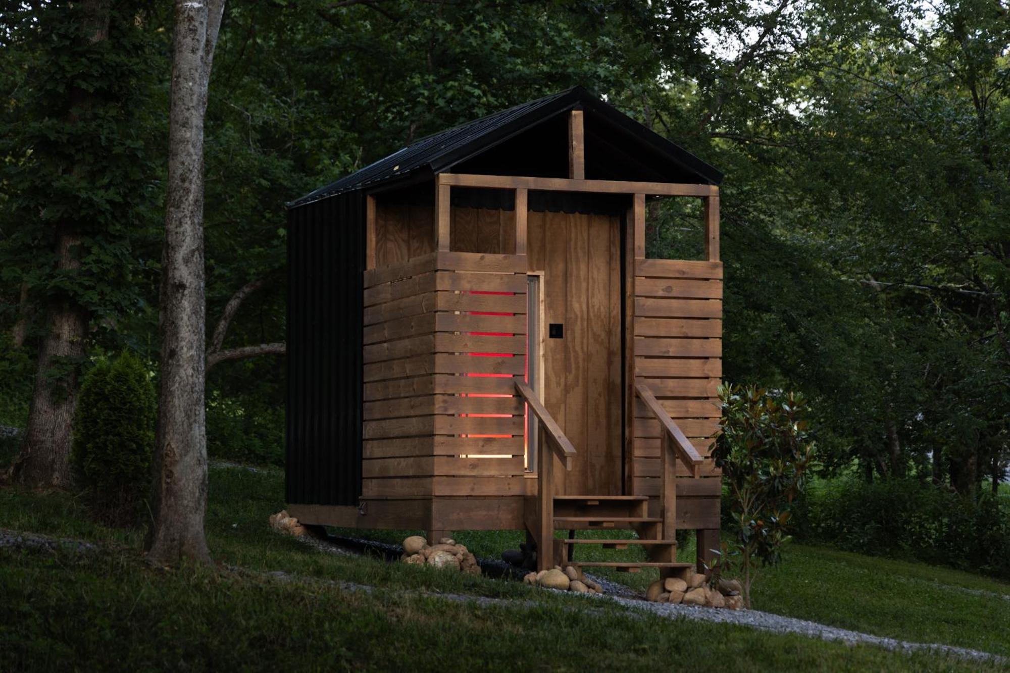Valhalla Cabins Aframes With Hot Tubs & Sauna Cosby Экстерьер фото